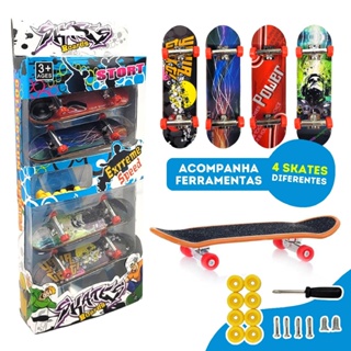 Cartela Skate Park 2 Skates de Dedo e acessórios - DMT6687 - Dm Toys - Real  Brinquedos