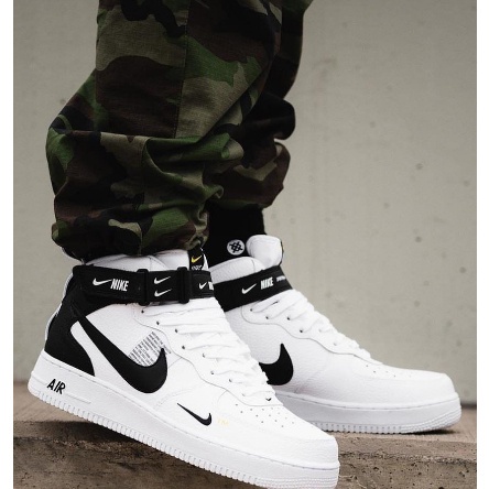 Tenis Nike Air Force 1 07 Lv8 Branco/preto