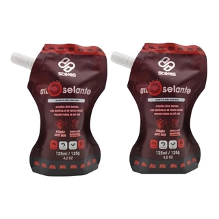 Kit 2 Líquido Selante Pneu Tubeless Solifes total 250ml com Aplicador