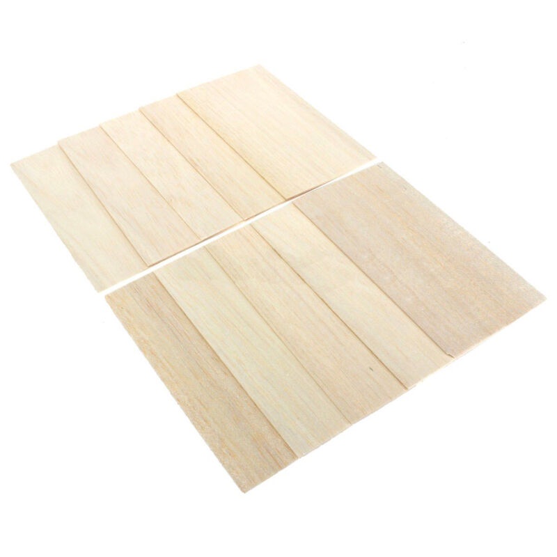 10PCS 150x100x2mm Placa De Madeira Modelo Chapas De Aeronave De Navio Doméstico