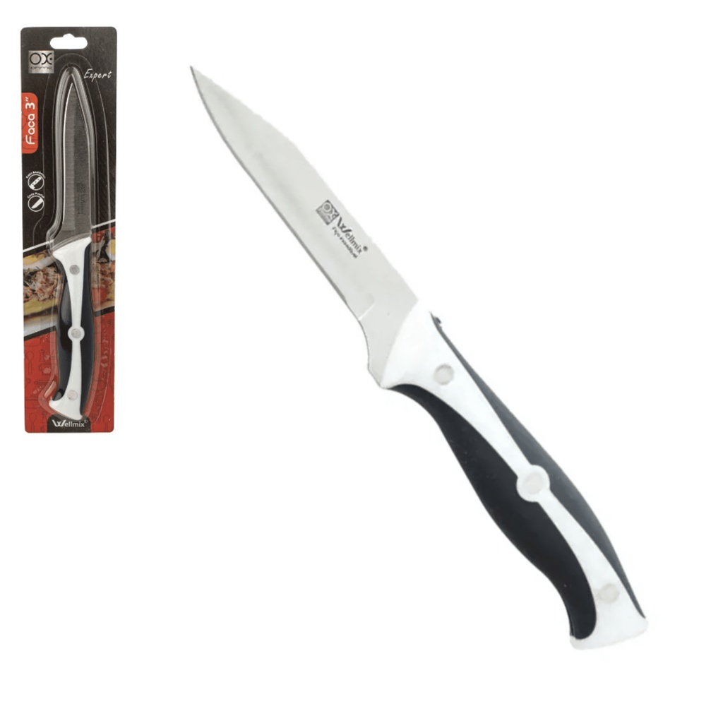 Faca de Corte Profissional 5 Polegadas Aço Inox Desossar