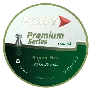 Chumbinho rifle premium series round 5.5mm 250un super box