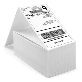 Térmicas 500 Etiquetas Adesivas 10x15 Branca Para Envios e Identificação de Pacotes e Embalagens E-commerce