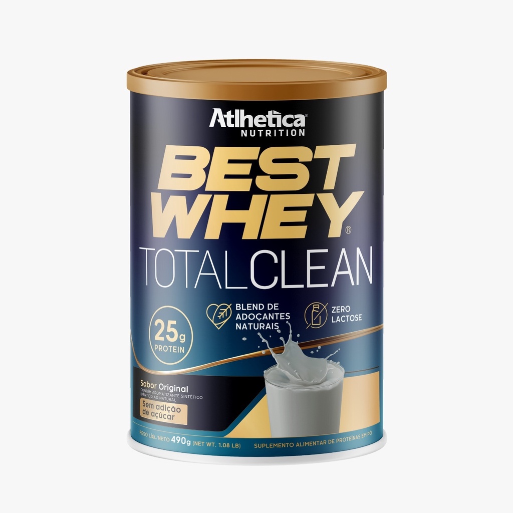 Best Whey Total Clean 490g – Atlhetica Nutrition