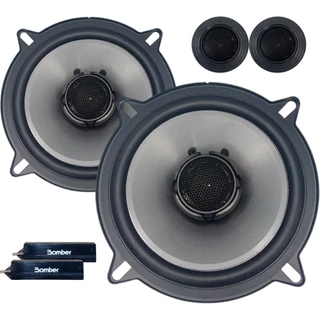 Kit 2 Vias Mobile Universal Bomber 5 Pol 120W RMS 4 Ohms