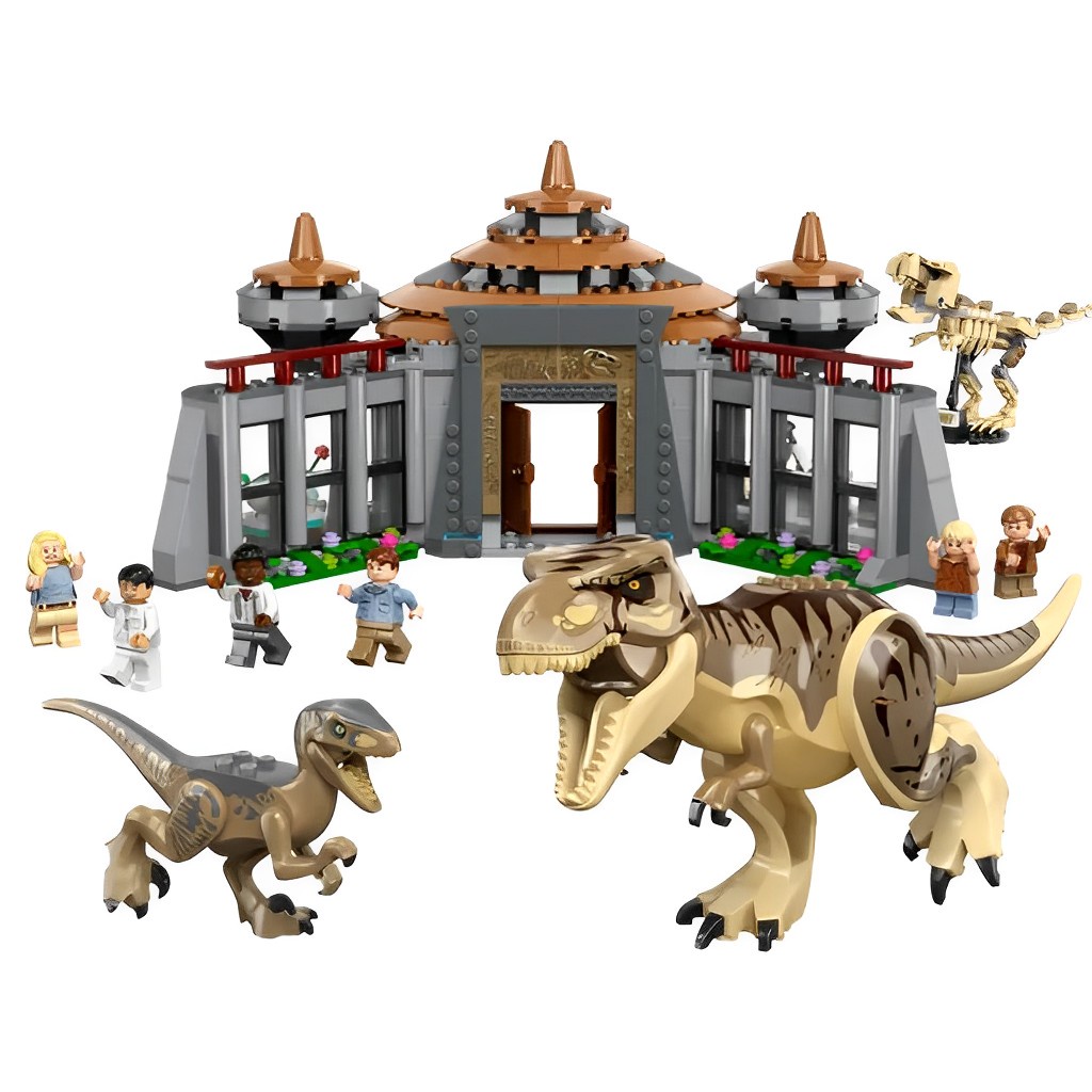 LEGO Jurassic World - Velociraptor: Missão de Resgate com Biplano