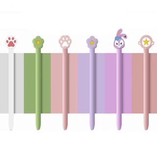 Capa Protetora Para O Corpo Da Samsung Galaxy Tab S9 S8 Ultra S7 Plus FE S6 Lite + S Pen Cartoon Doll Touch Stylus Caneta De Silicone Fina Caixa De Lápis Antiderrapante