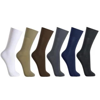 kit 6 pares MEIA SOCIAL CLÁSSICA LUPO MEIANYL MASCULINA 6002-001
