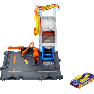 Hot Wheels Pista de Brinquedo Oficina de Reparações - Mattel