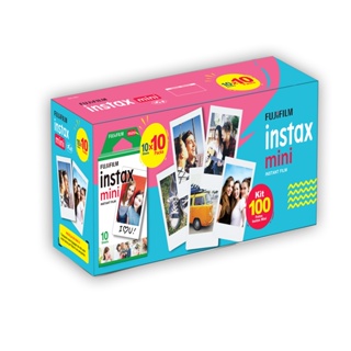 Filme Instax Mini 100 FOTOS + mini pregador.