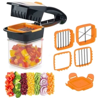 Fatiador ralador de Legumes Nicer Dicer cortador Frutas Verduras 5 em 1 Modelo novidade