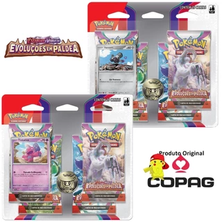 Blister Quádruplo EV02 Evoluções em Paldea - Pokemon Tcg - COPAG
