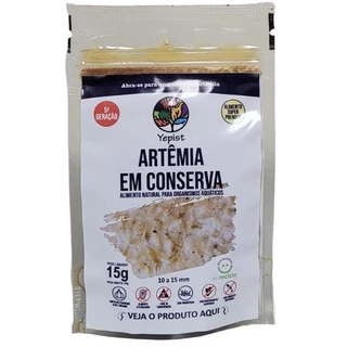 Artêmia Em Conserva Pp 15g Alimento Para Peixes - Yepist