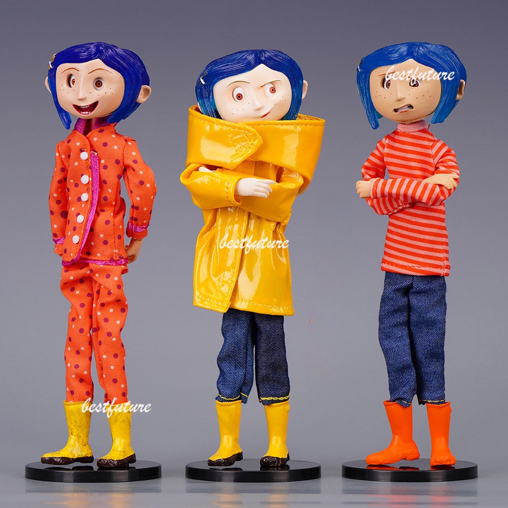 Coraline & A Porta Secreta Anime Y La Puerta Articulado Ação Figura Modelo Bonecos