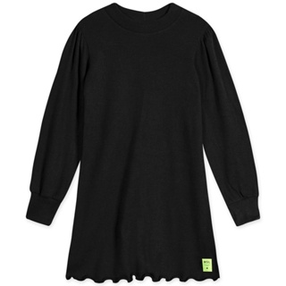 Vestido Infantil Menina Tricô Manga Longa Marisol