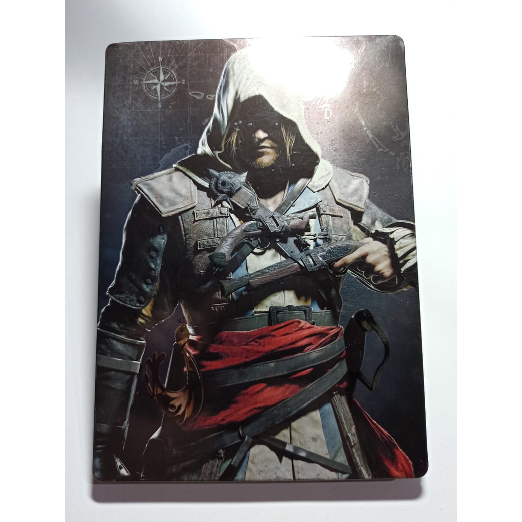 Assassins Creed Black Flag Steelbook Xbox 360 Midia Fisica