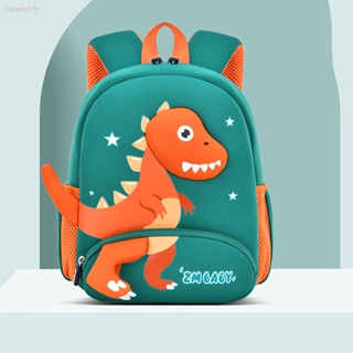 Mochila Para Crianças De Pré-Escola Dinossauros Com Alça Antiderrapante