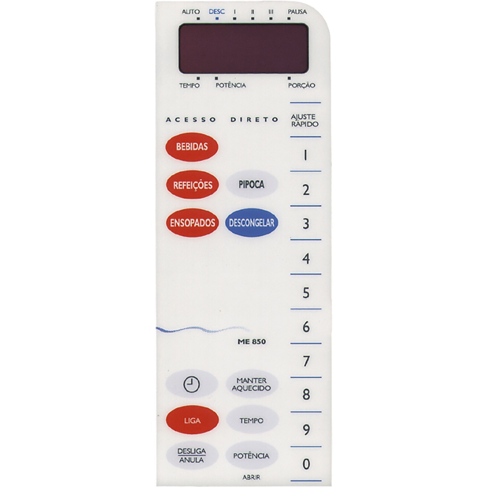Membrana Microondas Compatível Sanyo EM850 / EMF541 | Shopee Brasil