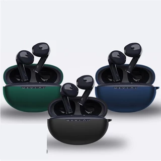 【 Stock Ready 】 Solid Cor Para HAYLOU X1 2023 Capa De Silicone Macia Protetora Fone De Ouvido Com Chaveiro