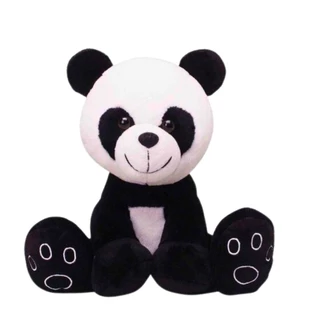 Bichinho De Pelúcia Bebê "Meu Pandinha" Preto 4771 - BUBA