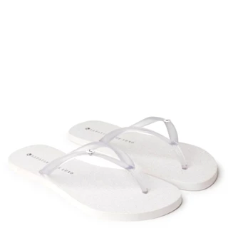 Rasteira Praia PVC Palmilha Branca Glitter 1670.02A_15