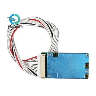 13S 48V 4MOS PCB BMS Placa De Proteção De Bateria De Lítio Sem Balanço Para Pacote De Células 15A 20A