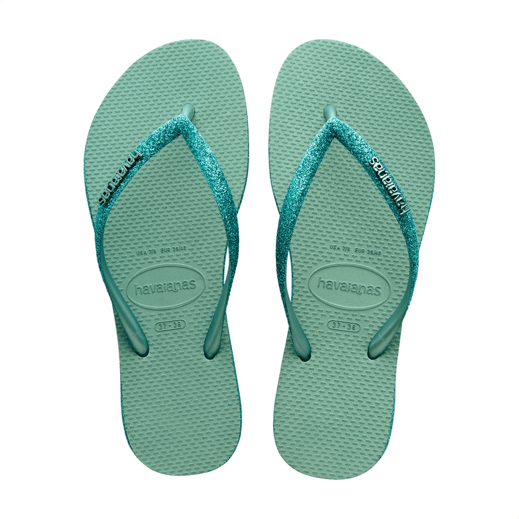 Chinelo Havaianas Slim Verde Virtual (Par)