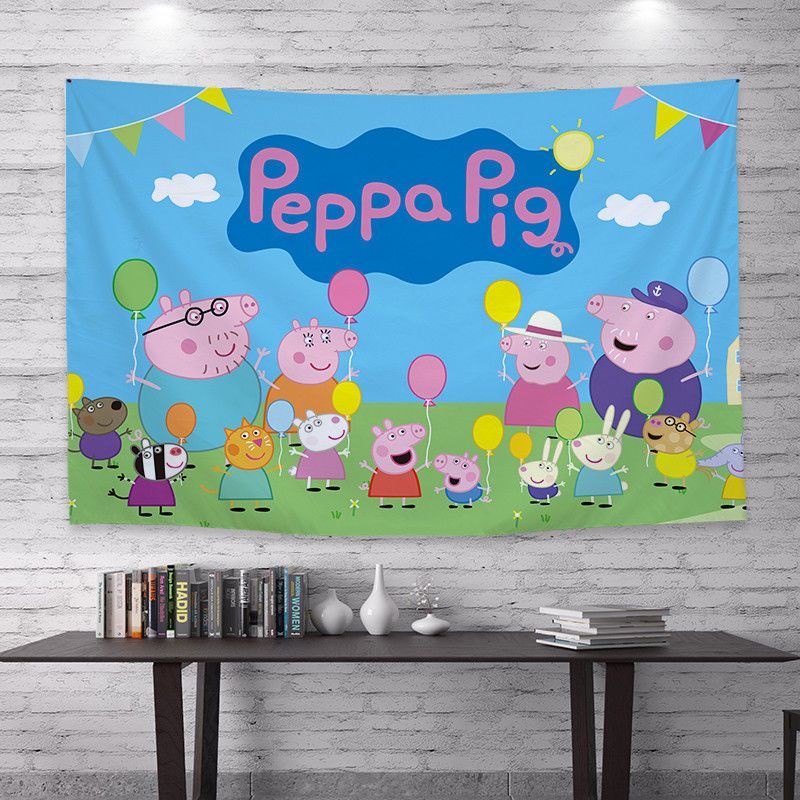 Quadro decorativo A4 Desenho Peppa Pig Serie no Shoptime