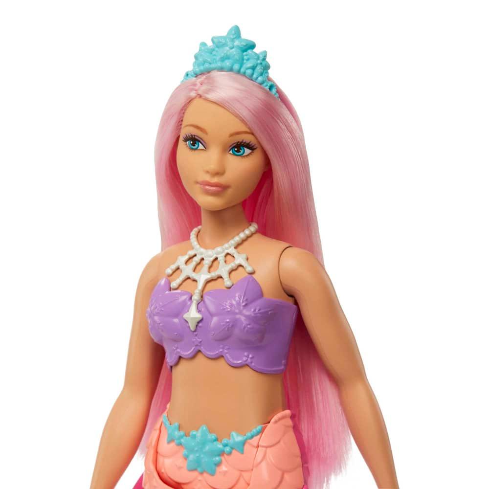 BARBIE FANTASY SEREIA LUZES BRILHANTES - HDJ36 - MATTEL - Ri Happy