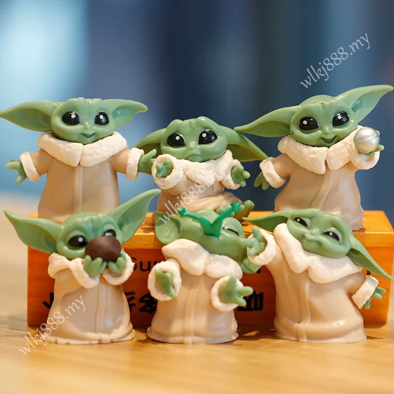 Figurines Baby Yoda Lot - Set De Jouets Star Wars Pour Enfants, Décoration Et Cadeaux