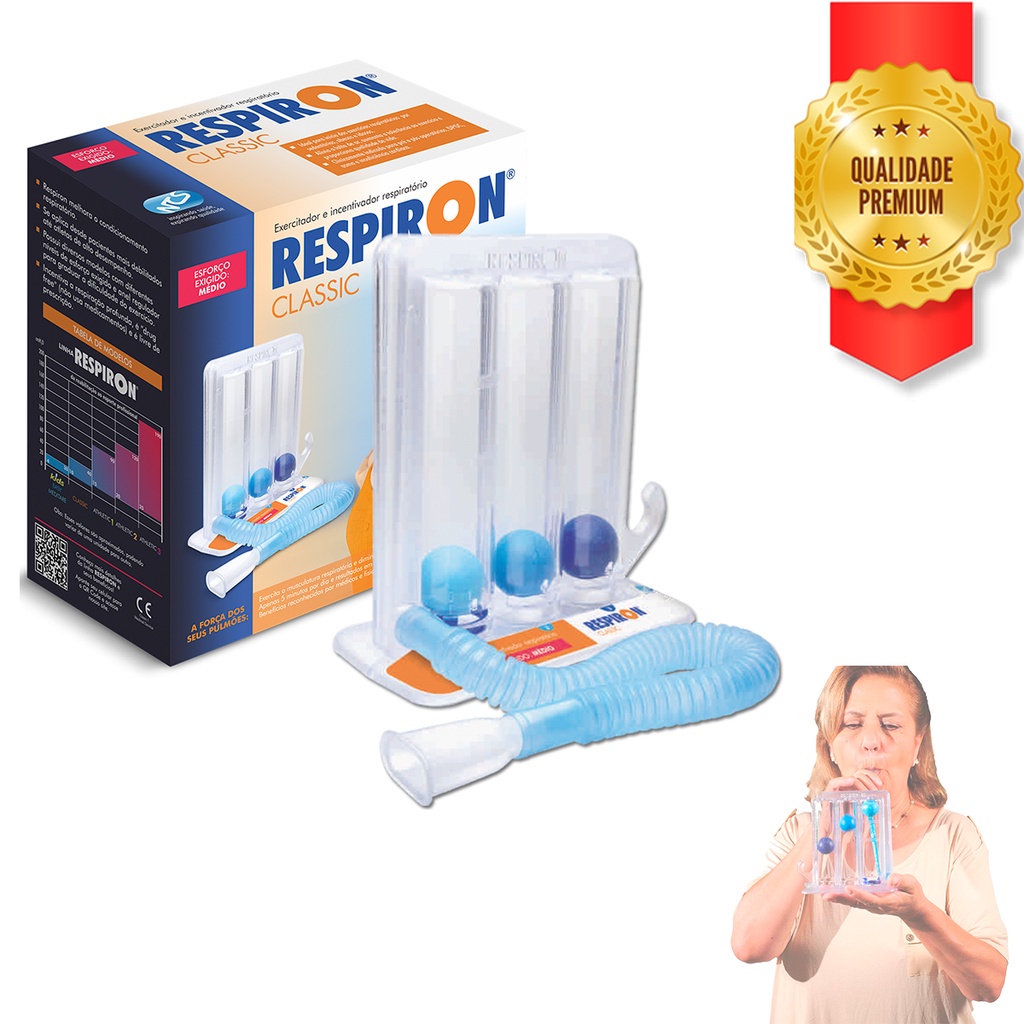 Exercitador Respiratorio Respiron Classic Ncs Aparelho Para ...