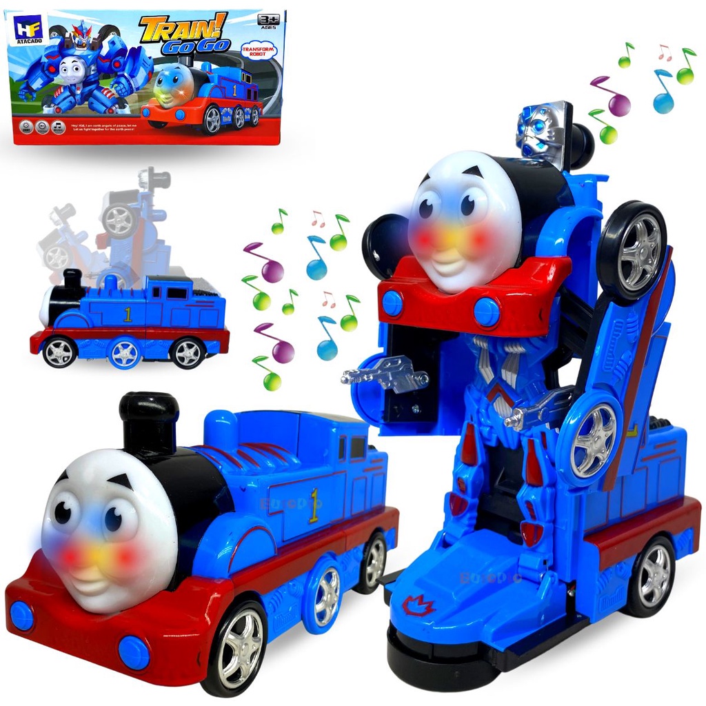 Brinquedo Robô Trem Transform Robot Thomas E Seus Amigos