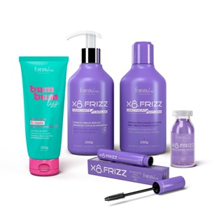 Kit Bumbum Liss Hidratante com Kit Xô Frizz Forever Liss