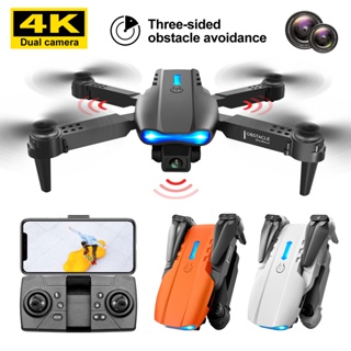 K3 E99 Pro Drone Profissional De Três Lados Para Evitar Obstáculos De Fotografia Aérea 4K Controle Remoto De Câmera Dupla