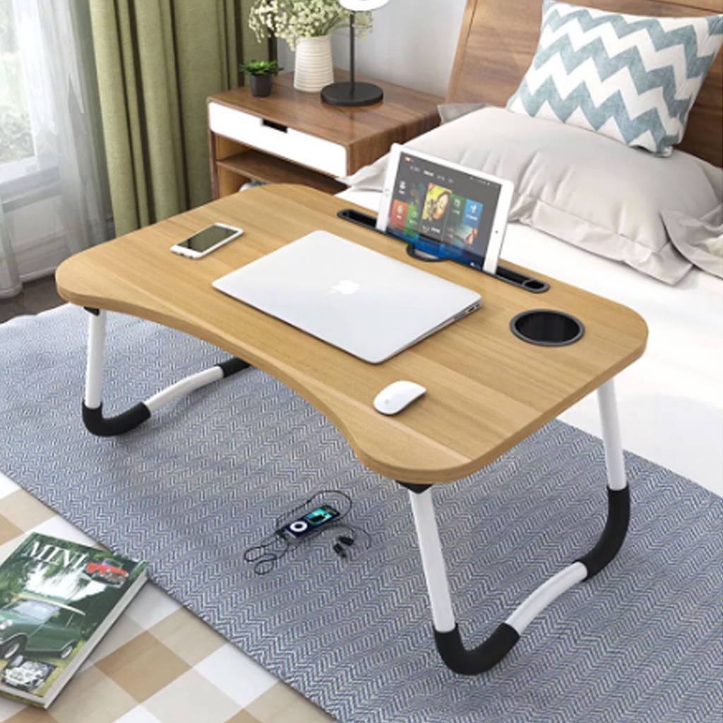 Mesa Dobrável Portátil Para Notebook Home Office Para Cama Sofá
