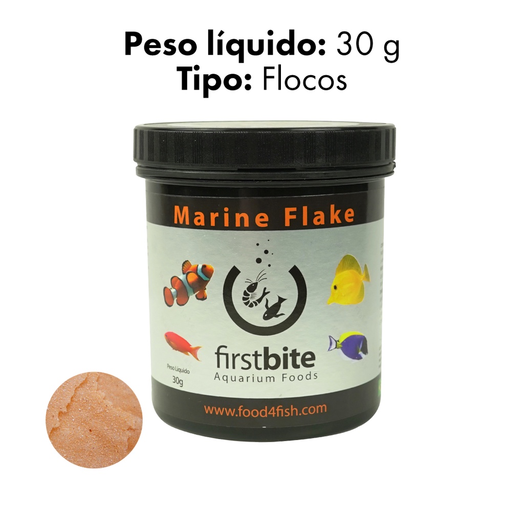 ALIMENTO BCUK FIRST BITE MARINE FLAKE 30G | Shopee Brasil