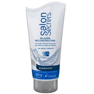 Creme de Tratamento Selagem Reconstrutora Salon Secrets 200G