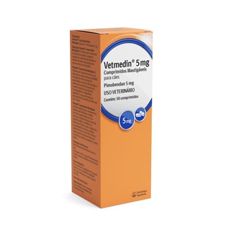VETMEDIN MASTIGAVEL PARA CAES 5MG C/ 50 COMPRIMIDOS
