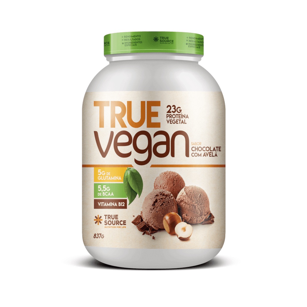 True Vegan 837g Whey Protein Vegano Isolado(Zero Lactose) – True Source