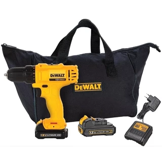 Parafusadeira / Furadeira 3/8pol. 12V Máx Ion-lítio 11v Dewalt-dcd700c2