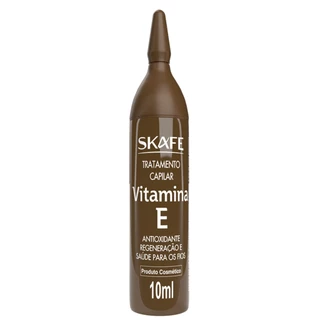 Tratamento Vitamina E Ampola Skafe 10ml