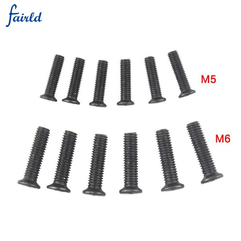 Adaptador De Acessórios De Parafuso De Fixação Mandril De Furação Preto M5 * 22mm/M6
