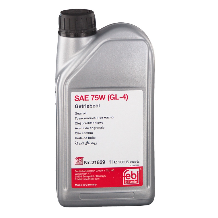 Óleo Para Caixa De Velocidades Sae 75w (gl-4) - Febi 21829 | Shopee Brasil