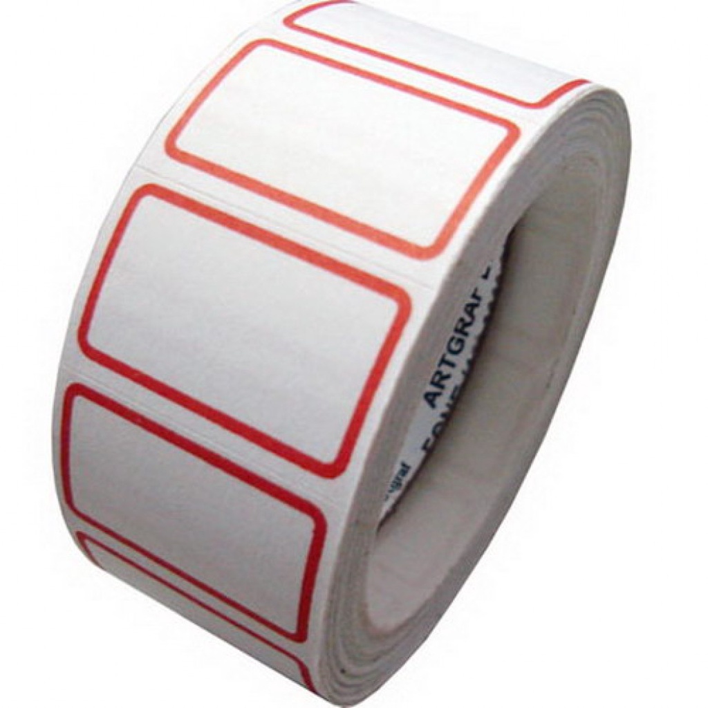 Etiqueta de Preço 22x14mm com 714 Etiquetas