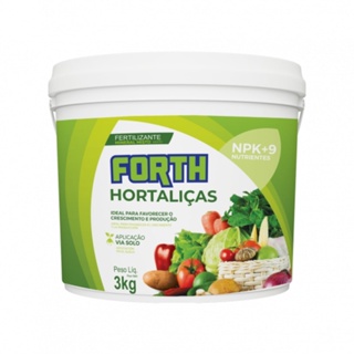 Adubo para Hortaliças 3Kg Forth Jardim para Horta e Temperos