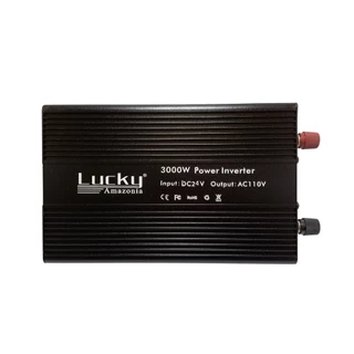 Inversor Conversor Transformador 3000w 12v 110v Geladeira conversor energia Black
