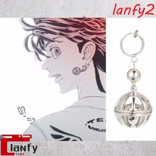 Lanfy Brinco De Tarraxa Com Pingente Character Tokyo Revengers Kazutora Hanemiya