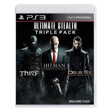 Pacote Ultimate Stealth Triple Ps3 Sem Encarte Midia Fisica