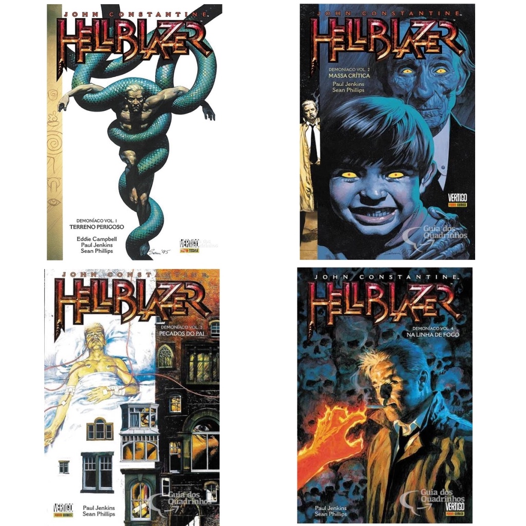 John Constantine, Hellblazer - Demoníaco 1-4 autor Eddie Campbell