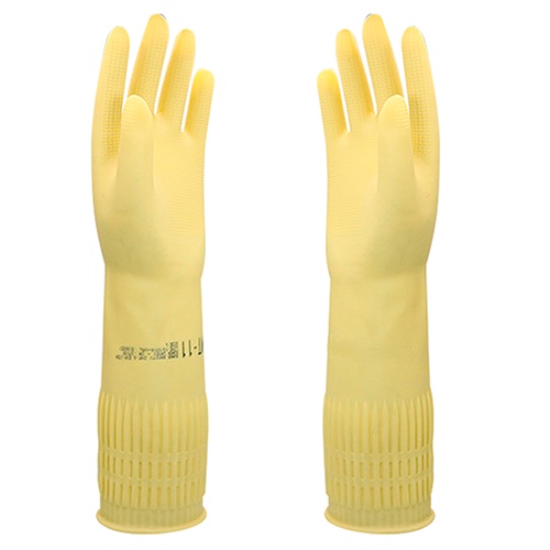 Kit 6 Luva de Látex Ranhurada Super Safety 42CM CA 37158 | Shopee